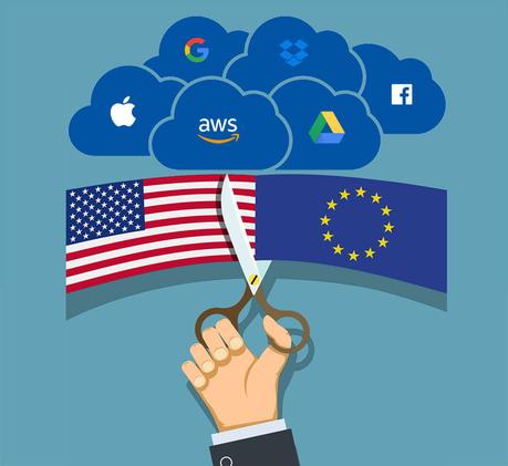 Europa no confianza en los proveedores cloud de estados unidos