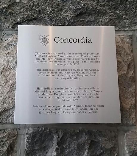 plaque La masacre de Concordia