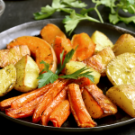 Verduras asadas de temporada (Otoño).