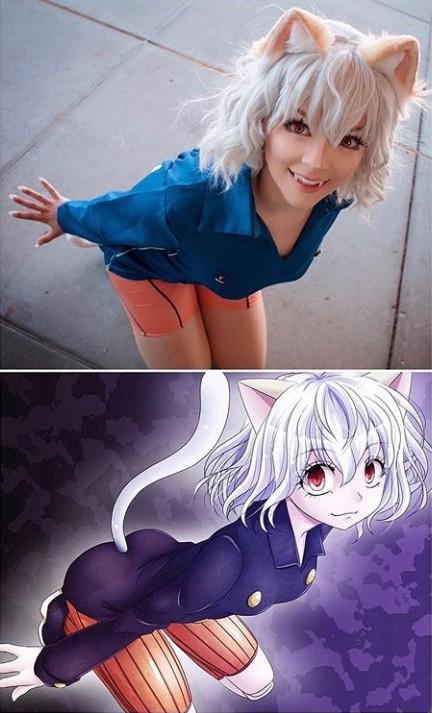 Impresionante Cosplay que recrea a Neferpitou de Hunter x Hunter