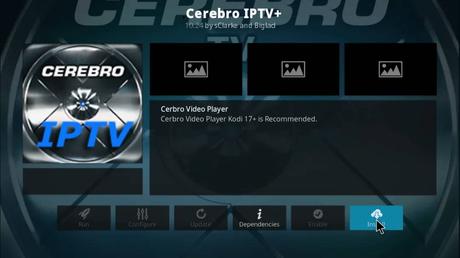 Cómo Descargar y Instalar Cerebro IPTV Kodi Addon (2020) Cómo Descargar y Instalar Cerebro IPTV Kodi Addon (2020)