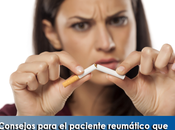 Artricenter: Consejos para paciente reumático deja fumar
