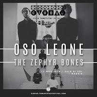 Concierto de Oso Leone y The Zephyr Bones en Sala el Sol