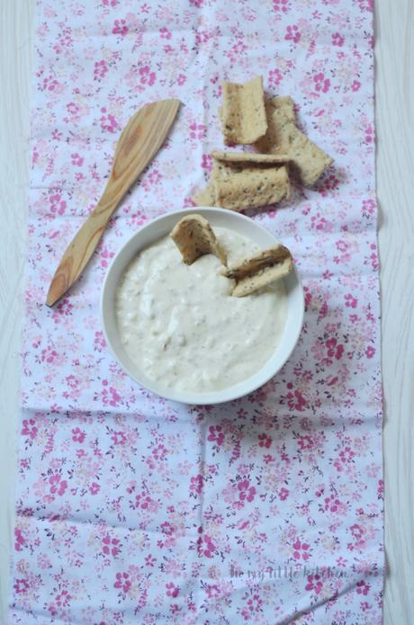 Queso de untar con rabanitos