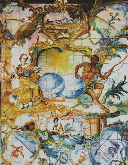 Europa geómetra en una celda monacal de Valencia