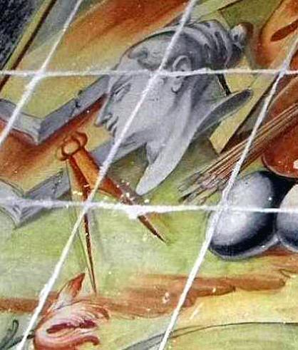 Europa geómetra en una celda monacal de Valencia