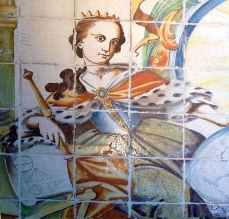 Europa geómetra en una celda monacal de Valencia