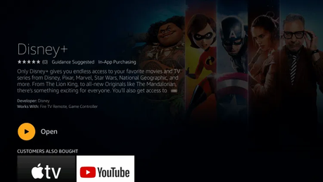 Guía de Cómo instalar la aplicación Disney + (Plus) en Firestick (2020)