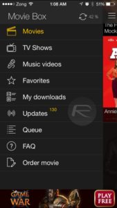 Instalar MovieBox ++ en iPhone / iPad | Descargar MovieBox IPA para iOS