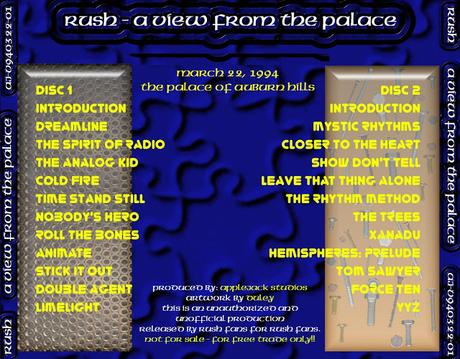 Video de los Viernes: Rush en Auburn Hills (1994)