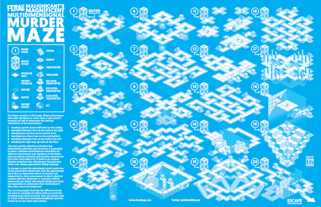 Las creaciones de Jez Gordon: Feral RPG, dungeons y mas