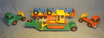 Camiones frontales Ford de Matchbox King Size