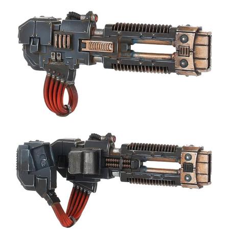 Deredeo con nuevo armamento y Contemptor de los Manos de Hierro en FW