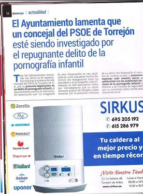 EL PP DE TORREJÓN SIN MORALIDAD ALGUNA