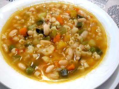 Sopa minestrone Sopa minestrone.