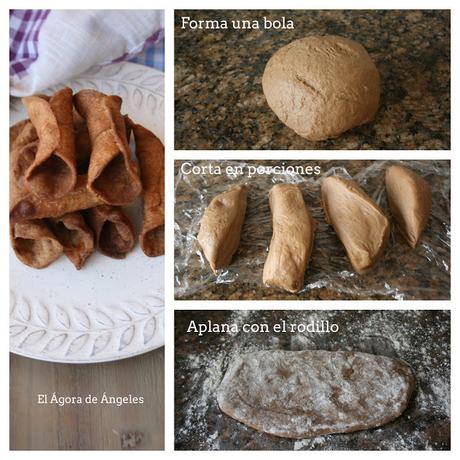 Cannolis Sicilianos  paso a paso