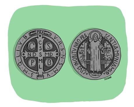 CREES EN LOS AMULETOS?; LA MEDALLA DE SAN BENITO EXORCISTA