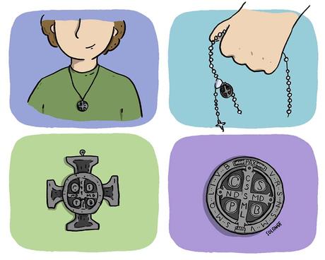 CREES EN LOS AMULETOS?; LA MEDALLA DE SAN BENITO EXORCISTA