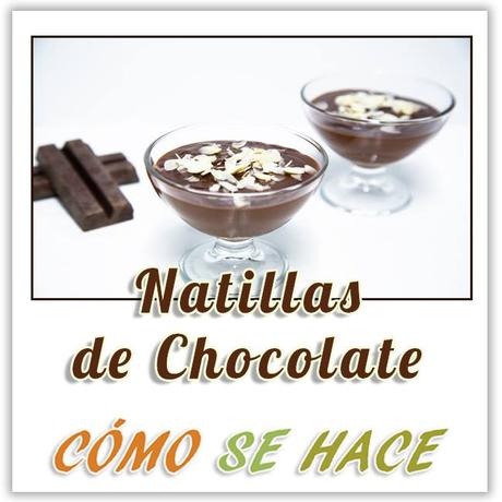 NATILLAS DE CHOCOLATE NATILLAS DE CHOCOLATE