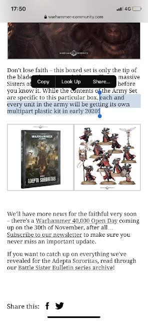 Algo borrado sobre la Hermanas de Batalla nuevas Algo borrado sobre la Hermanas de Batalla nuevas