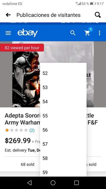 Sigue la locura con las caja de Sororitas