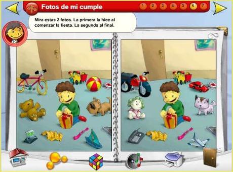 Mira mis fotos. Discriminación visual