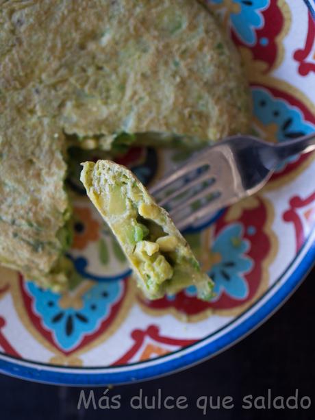 Tortilla de aguacate.