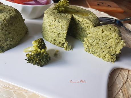 Budín ligero de brócoli en microondas 'Lunes sin carne' Budín ligero de brócoli en microondas 'Lunes sin carne'
