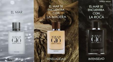 Acqua di Gio, Acqua di Gio Absolu, Acqua di Gio Profumo Giorgio Armani