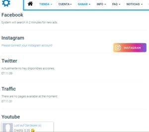 Ganar 1 euro diario solo viendo Facebook e Instagram. (Es real)