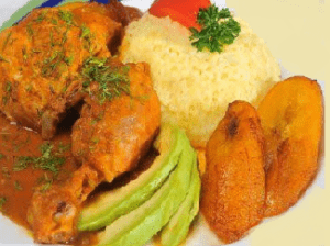 Seco de pollo ( Rinde 5 personas)