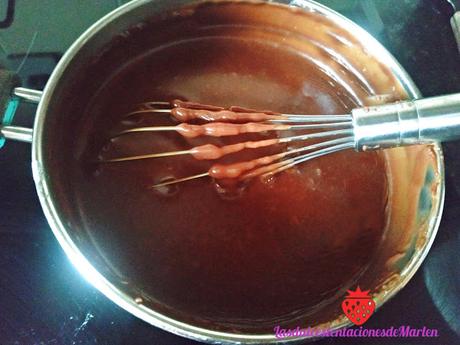 Tarta de Turrón y Chocolate