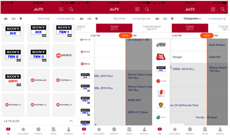 JioTV Mod APK 5.8.3 Descargar la última versión (Oficial) 2019 Gratis