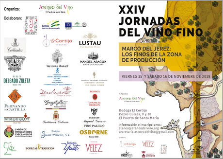 ATENEO DEL VINO: XXIV Jornadas del Vino Fino: Viernes 15 de noviembre de 2019