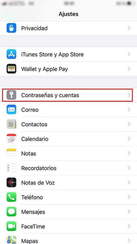 Como configurar el correo electrónico en un Iphone