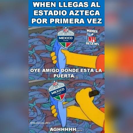 Los mejores memes del juego NFL en México 2019