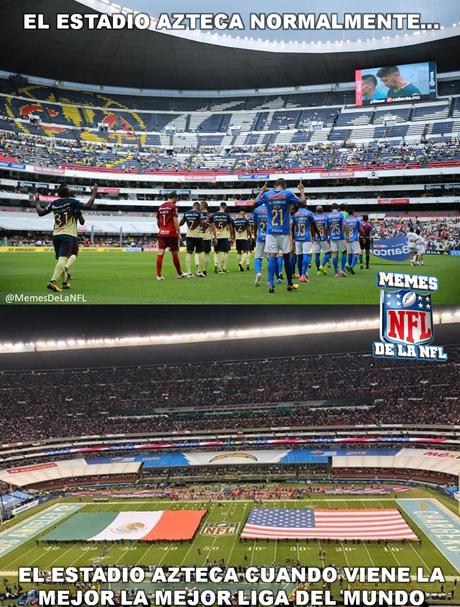 Los mejores memes del juego NFL en México 2019