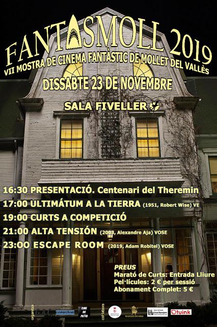 Mostra de Cinema Fantàstic de Mollet del Vallès 2019