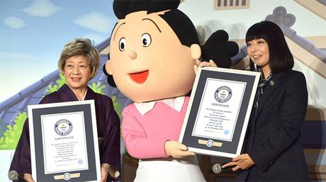 El anime ''Sazae-san'', expande Récord Mundial Guinness para el anime mas extenso