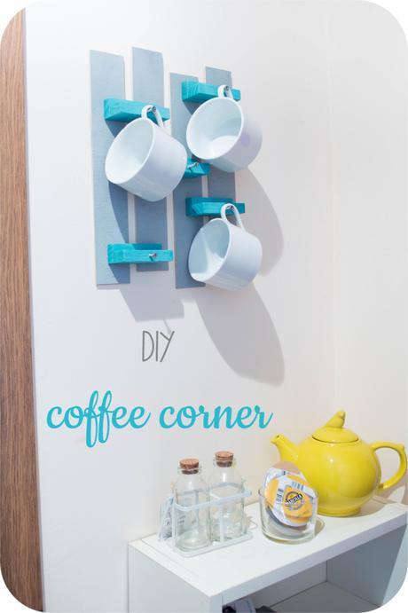 DIY: Coffee corner de madera para la cocina