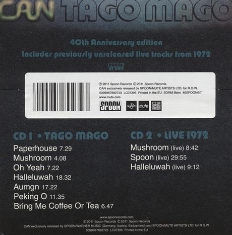 CAN - Tago Mago (40th Anniversary Edition) - (1971 / 2011)