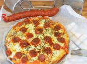 Pizza base patatas fritas