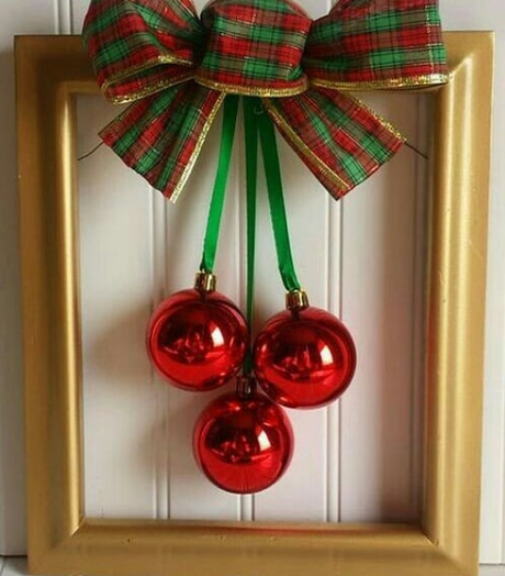 18 ideas con marcos para decorar esta Navidad - Paperblog