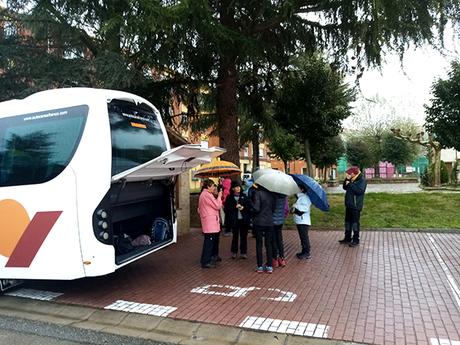 Limpieza de un tramo del Camino de Santiago, León, 2019.