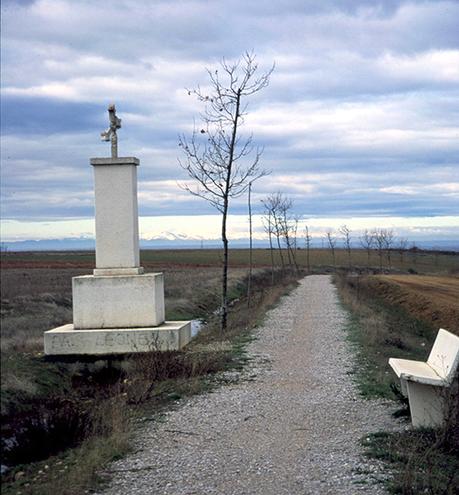 Limpieza de un tramo del Camino de Santiago, León, 2019.