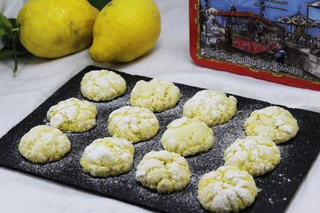 Galletas craqueladas de limón Thermomix