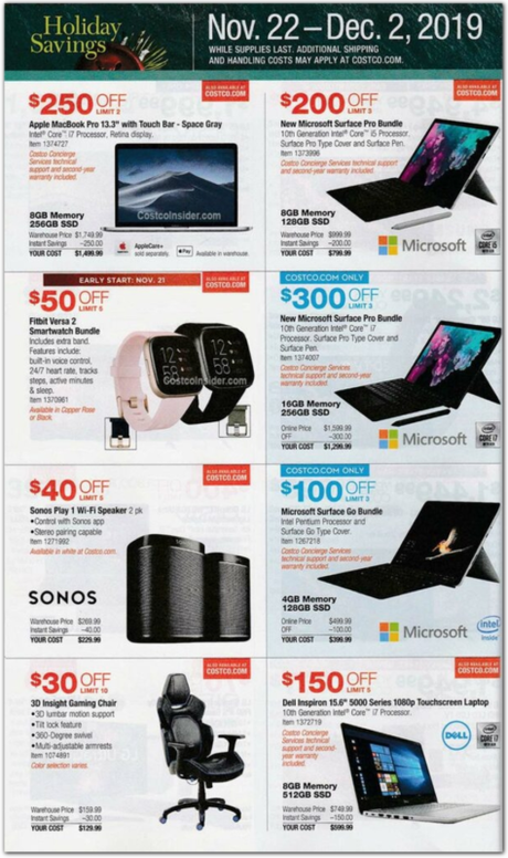 Folleto de ofertas Costco Black Friday 2019 (+ Qué vale la pena comprar) 💲📱 Costco viernes negro (18)