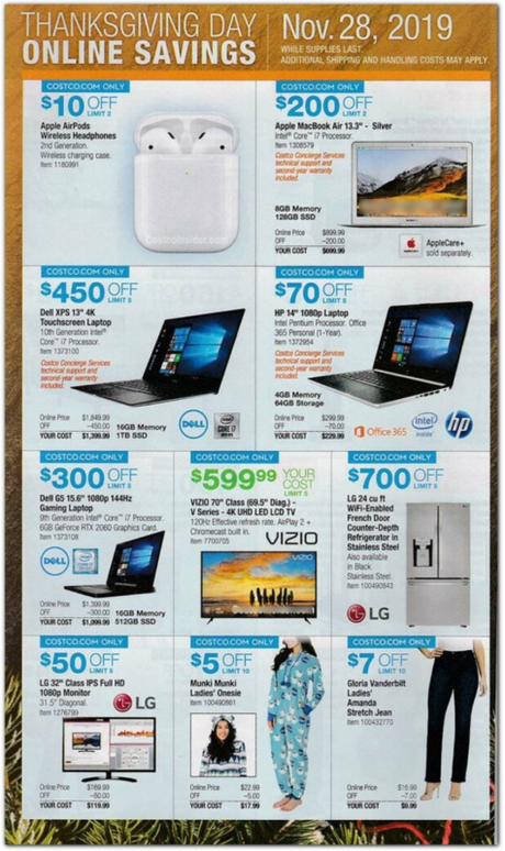 Folleto de ofertas Costco Black Friday 2019 (+ Qué vale la pena comprar) 💲📱 Costco viernes negro (24)