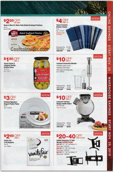 Folleto de ofertas Costco Black Friday 2019 (+ Qué vale la pena comprar) 💲📱 Costco viernes negro (13)