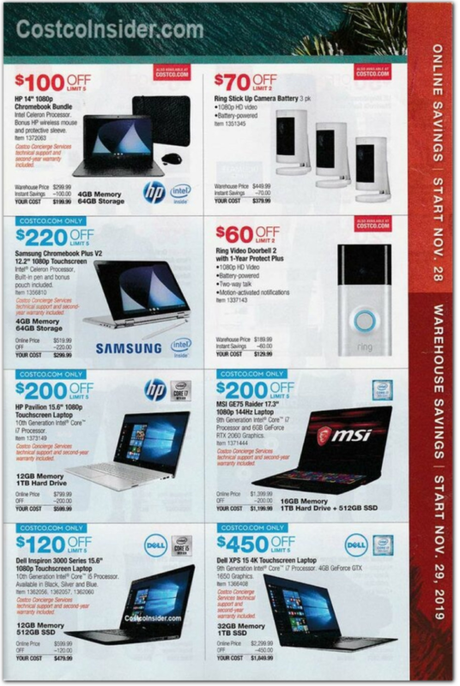 Folleto de ofertas Costco Black Friday 2019 (+ Qué vale la pena comprar) 💲📱 Costco viernes negro (19)